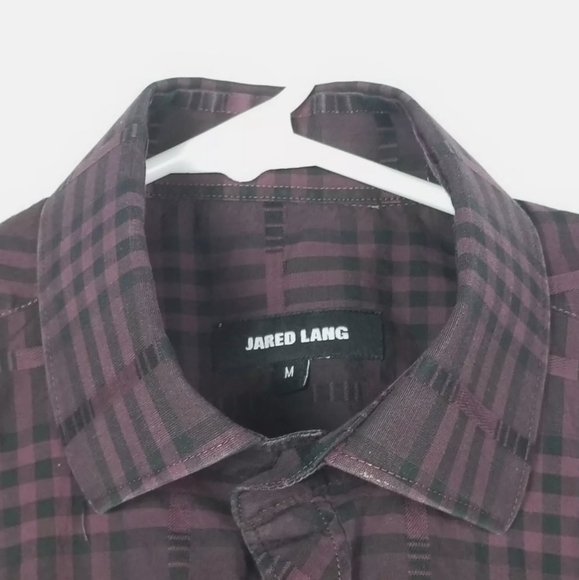 Jared Lang Mens Size Medium Shirt Long Sleeve - Picture 3 of 6